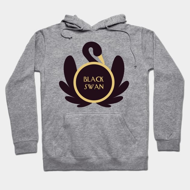 Black swan Hoodie by Oricca